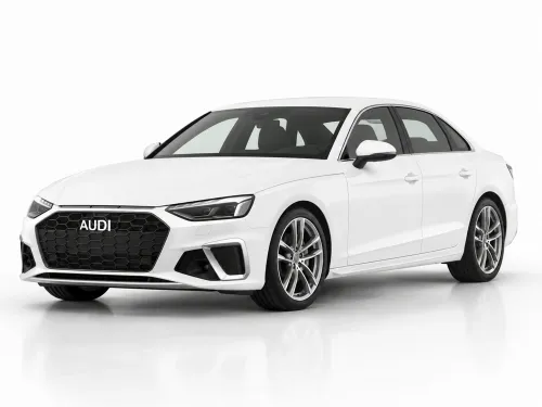 Sports Car Wrap Mockup – Audi A4 Style Vinyl Livery (PSD) alternate mockup preview