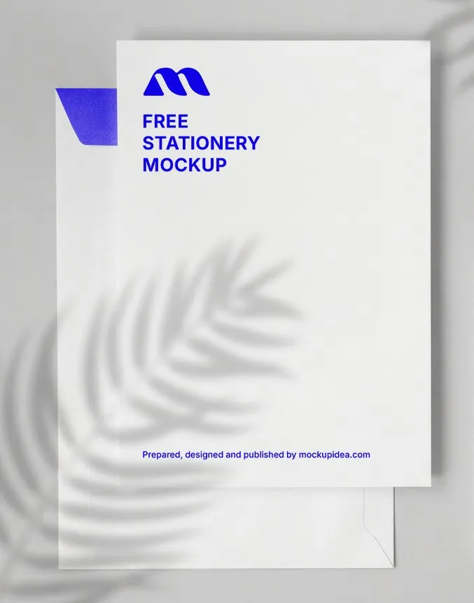 FREE STATIONERY MOCKUP SET — LETTERHEAD NOTEBOOK PEN BUSINESS CARD (PSD) mockup preview 2