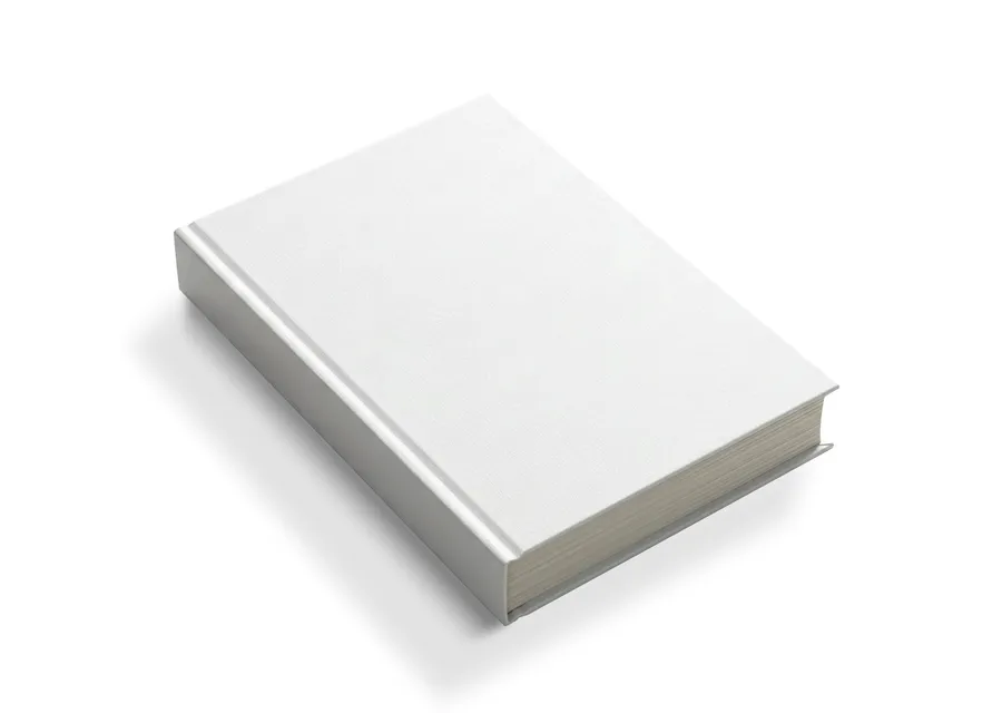 FREE HARDCOVER BOOK MOCKUP LYING FLAT 6X9 IN PSD FORMAT mockup preview 2