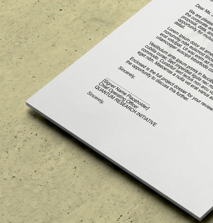 FREE A4 LETTERHEAD STACK MOCKUP ON TEXTURED CONCRETE — PERSPECTIVE VIEW (PSD) mockup preview 3