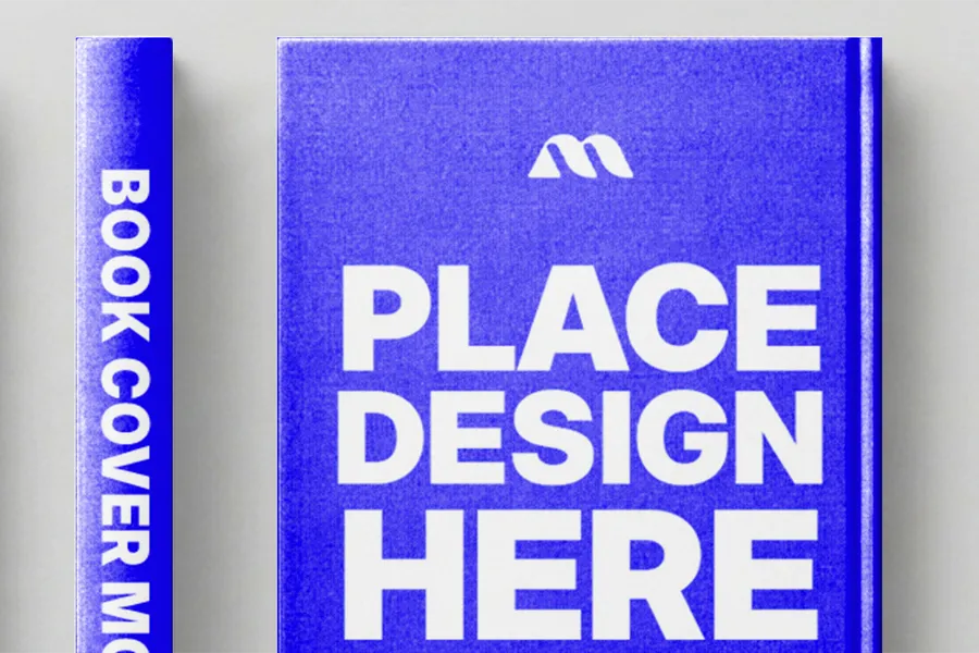 FREE 5.5X8.5 HARDCOVER BOOK MOCKUP SET — FRONT, SPINE & BACK VIEW (PSD) mockup preview 3