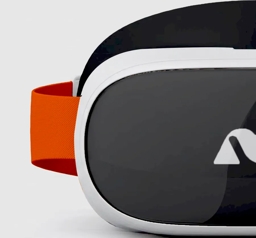 FREE VR HEADSET MOCKUP — FRONT VIEW STUDIO (PSD) mockup preview 2
