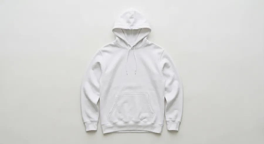 FREE PULLOVER HOODIE MOCKUP FRONT VIEW — FLAT LAY STUDIO (PSD) mockup preview 3