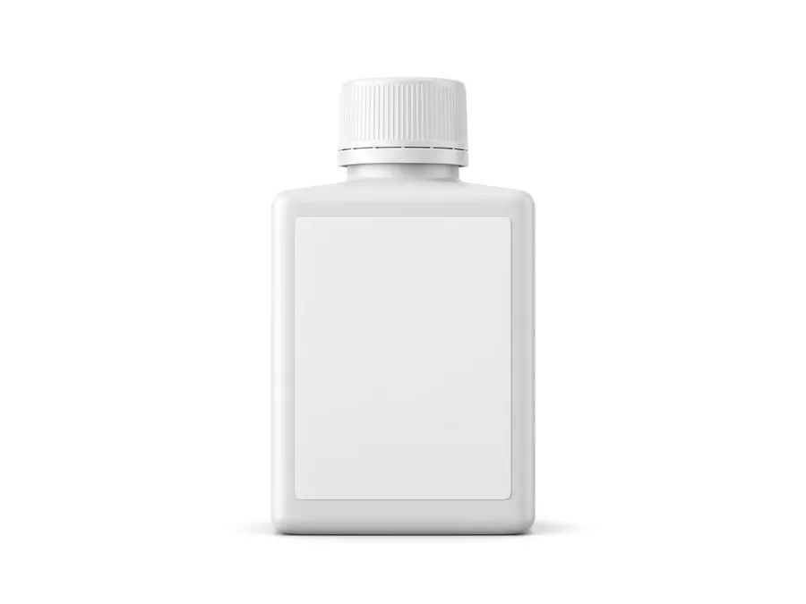 FREE SYRUP BOTTLE MOCKUP FRONT VIEW — PHARMACEUTICAL LABEL STUDIO (PSD) mockup preview 4