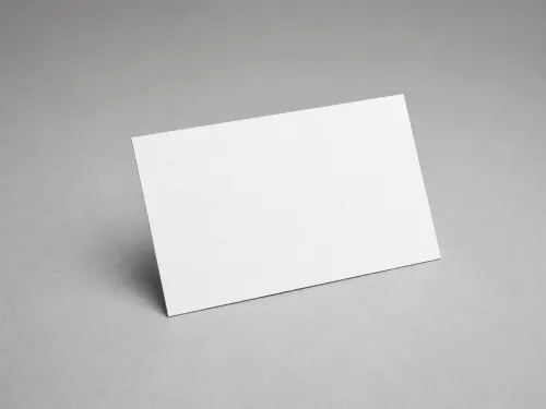 Minimalist Business Card Mockup – Floating Card Dark Background alternate mockup preview
