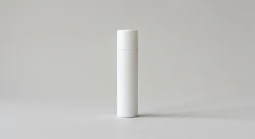 Free Lip Balm Tube Mockup Standing Upright — Studio (PSD) alternate mockup preview
