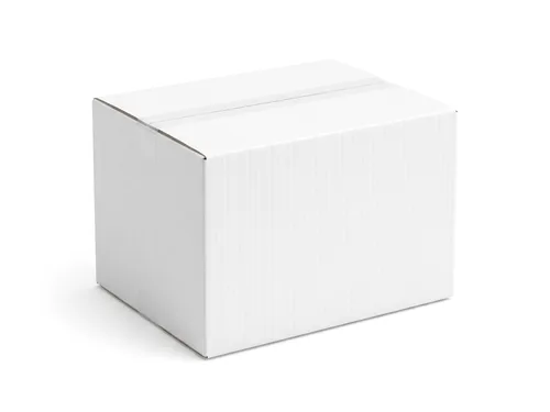 Free Cardboard Shipping Box Mockup — Isometric View (PSD) alternate mockup preview