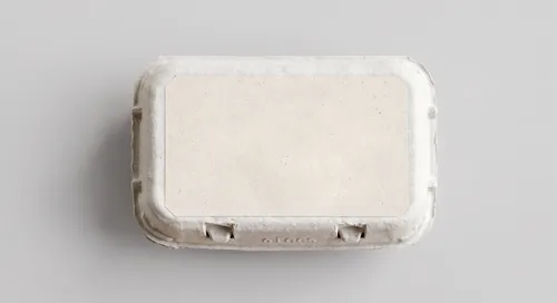 Free 6-Pack Egg Carton Packaging Mockup — Top View (PSD) alternate mockup preview