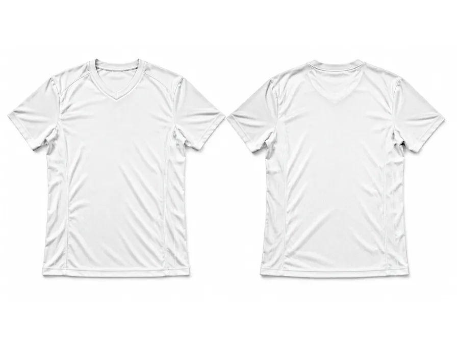 SOCCER JERSEY MOCKUP – FRONT AND BACK STRIPED KIT (PSD) mockup preview 2