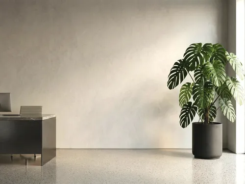 Free 3D Logo Mockup On Office Reception Wall — Interior Scene (PSD) alternate mockup preview