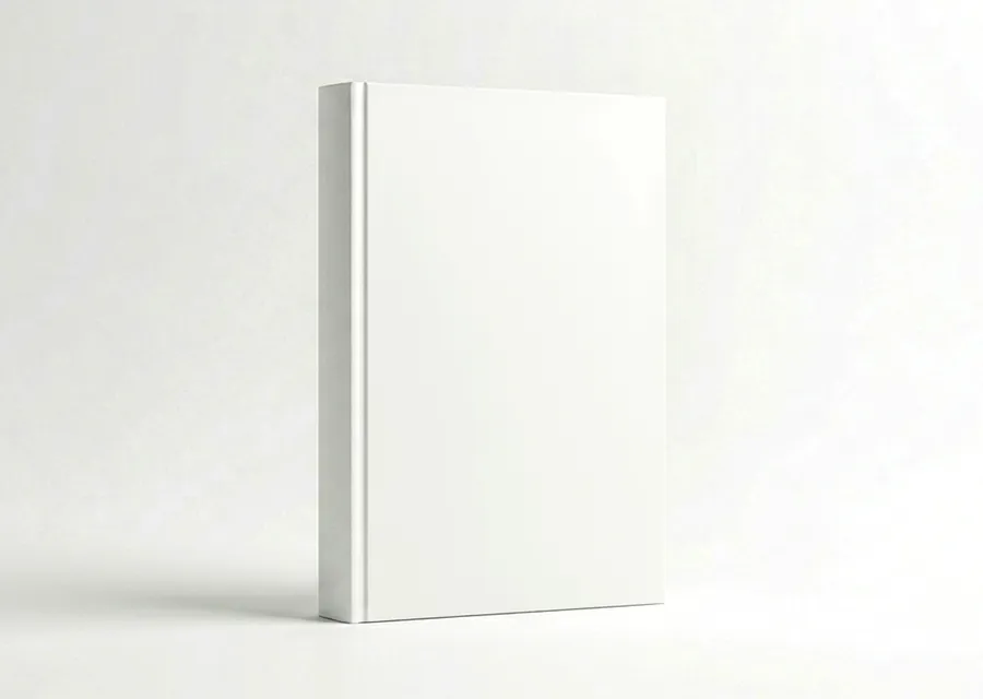 FREE 6X9 HARDCOVER BOOK MOCKUP WITH SPINE — ANGLED VIEW (PSD) mockup preview 2