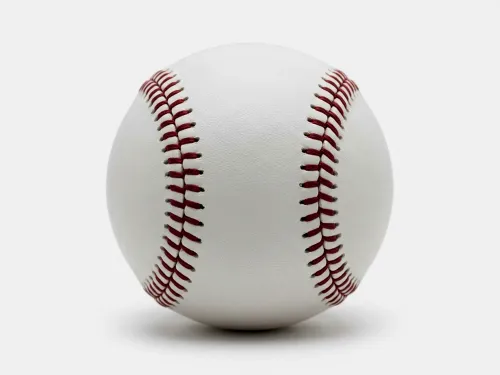Free Custom Baseball Mockup — Curved Logo Branding (PSD) alternate mockup preview