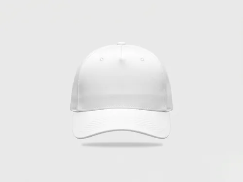 Free Baseball Cap Mockup Front View — Floating Studio Scene (PSD) alternate mockup preview