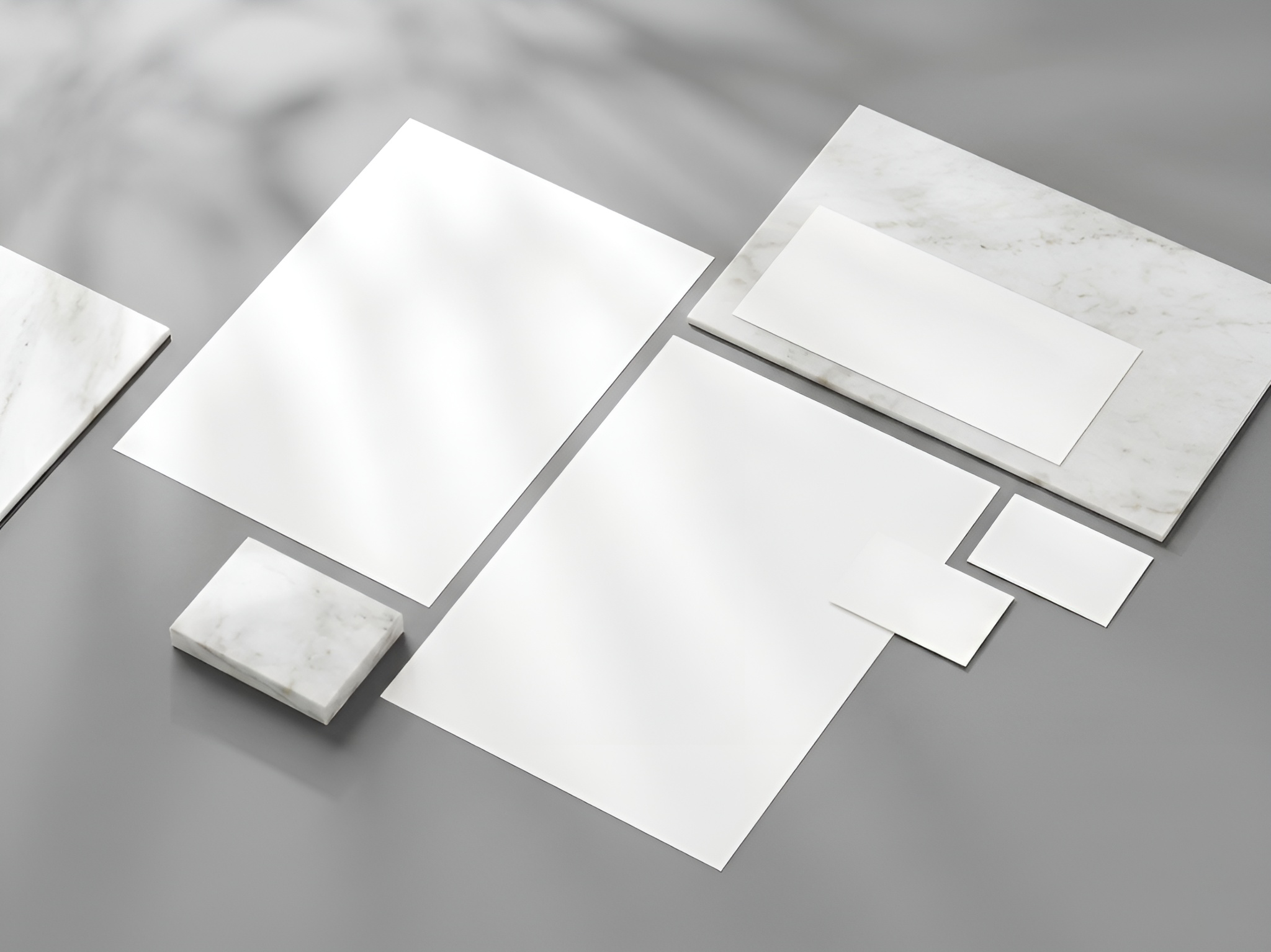 Free Stationery Branding Mockup Set — Letterhead Envelope Business Card (PSD) alternate mockup preview