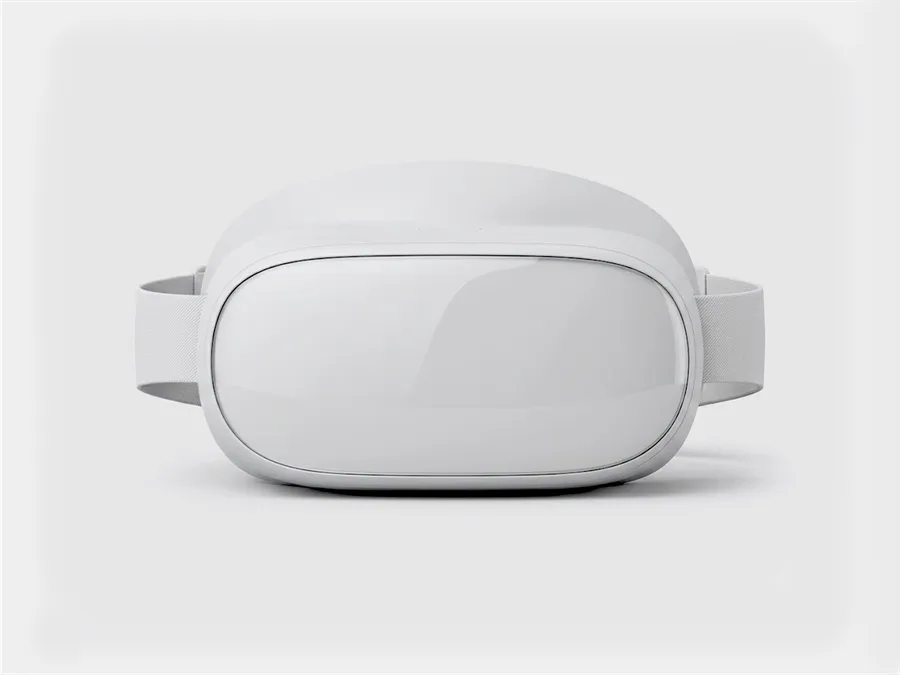 FREE VR HEADSET MOCKUP — FRONT VIEW STUDIO (PSD) mockup preview 4