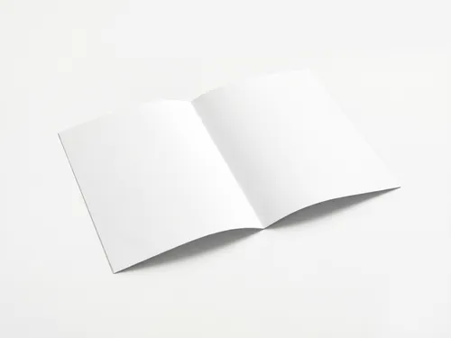 Free Open Square Brochure Mockup — Inner Spread View (PSD) alternate mockup preview