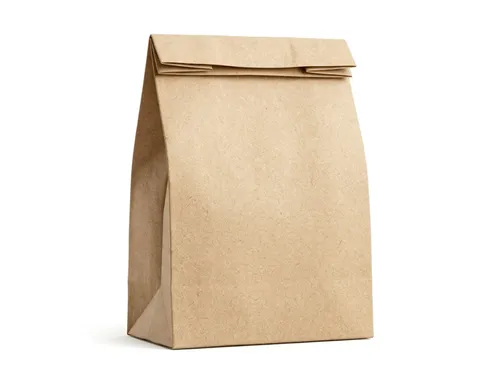 Free Kraft Paper Bag Mockup — Takeaway Food Packaging (PSD) alternate mockup preview